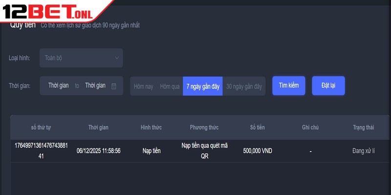 Rút Tiền 12BET - Hướng Dẫn Giao Dịch Công Khai, Minh Bạch Rút Tiền 12BET - Hướng Dẫn Giao Dịch Công Khai, Minh Bạch